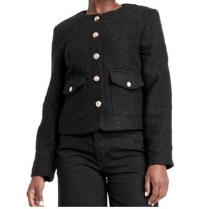 NWT Universal thread bulce button front jacket size XS
